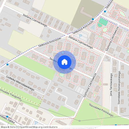 ul. Teodora Śliwińskiego, Pogórze, Kosakowo, pucki, pomorskie