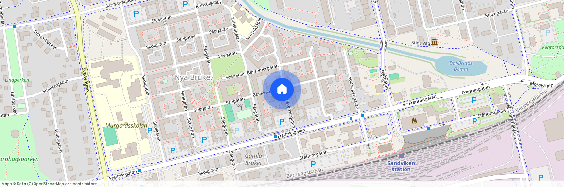 Nya Bruket, Sandviken, Gävleborg, Seegatan 8 E