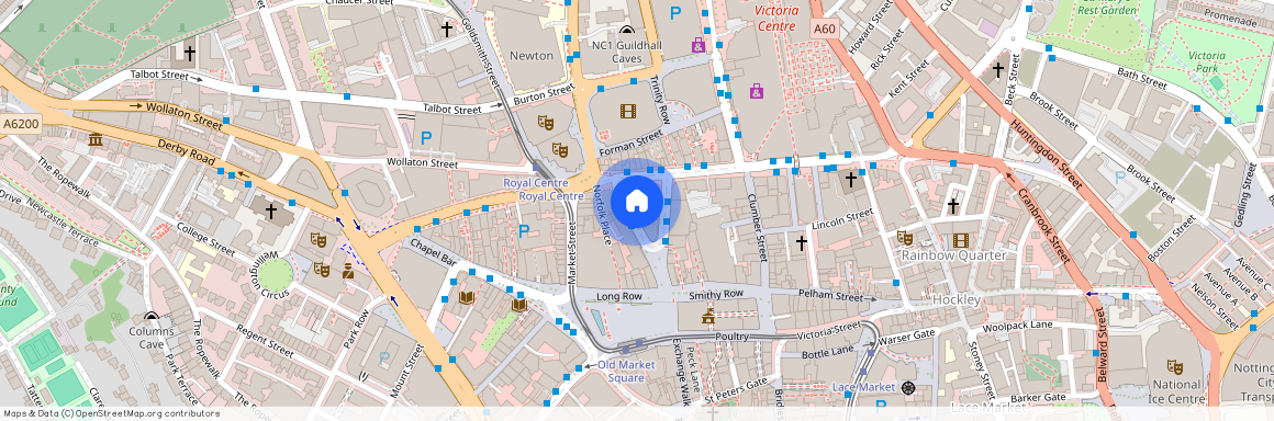 Plot The Frontage, Classic Smaller 2 Bed Apartment - Shared Bathroom at Nationwide, 1 Queen St NG1