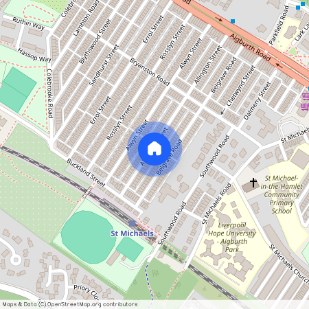 Allington Street, Aigburth, Liverpool, L17