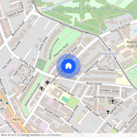 Flat 5 97, Forest Road West, NG7