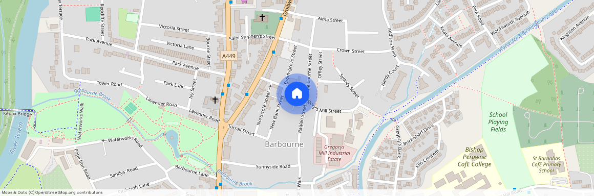 Gregorys Mill Street, Worcester