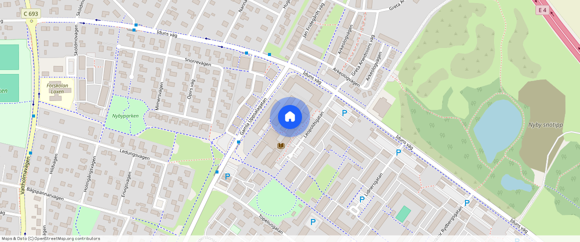 Uppsala, Leopoldsgatan, **, 75441