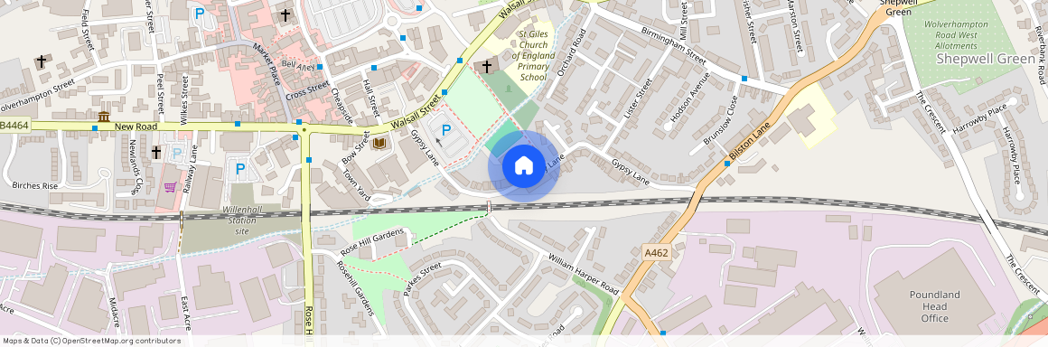 Gipsy Lane, Willenhall, WV13