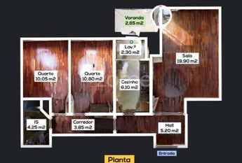 Apartamento T2 em Porto