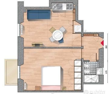 Bilocale ampio con balcone - M1 Pasteur - Foto 6