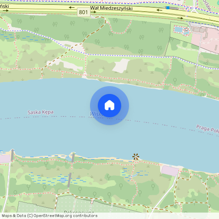 Warszawa, Praga-Południe, Saska, Kępa, Algierska