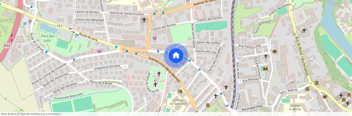 Chemin des Etangs 1, 1700 Fribourg