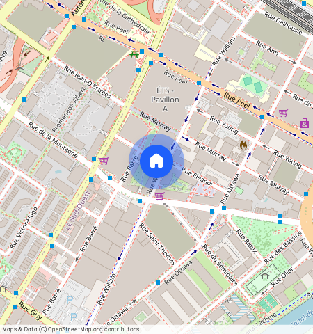 ** Rue Eleanor, Le Sud-Ouest, Le Sud-Ouest, Ile de Montréal, H3C 0T5