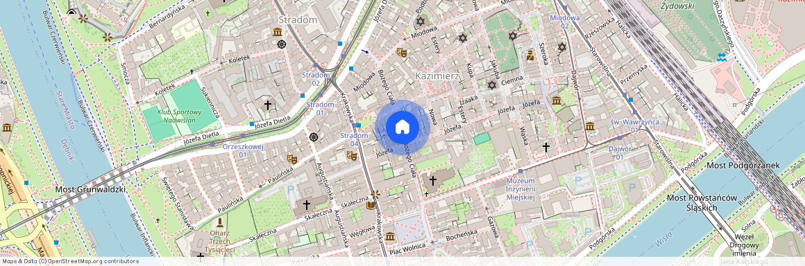 ul. Bożego Ciała, Kazimierz, Stare Miasto, Kraków, małopolskie