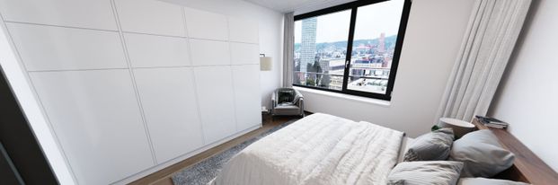 4.5 Zimmer, 101 m², 14. Stock - Foto 1