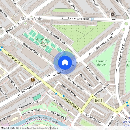 Sutherland Avenue, Maida Vale, W9 2QP, London