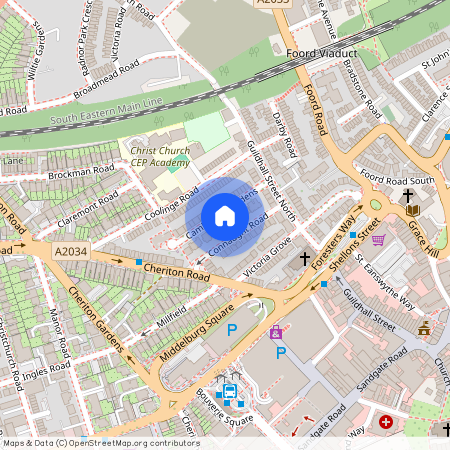 Connaught Road, Folkestone, Kent, CT20