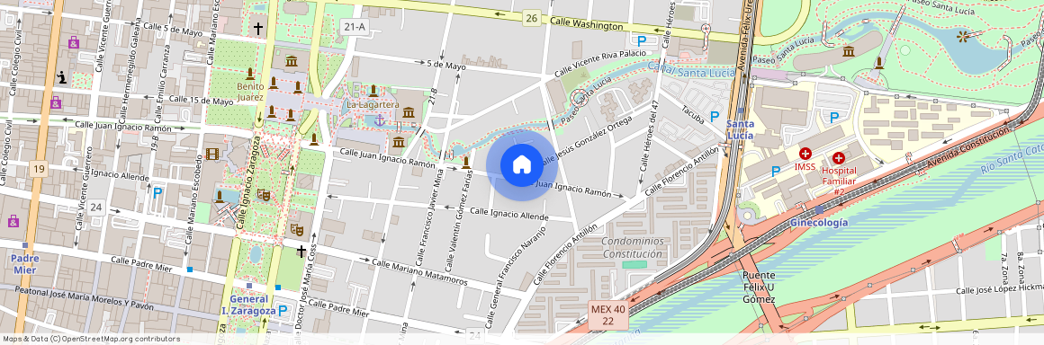 Calle Jesús González Ortega, Centro, Monterrey, Nuevo León, 64018, México