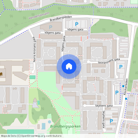 Vågens Gata 447, Brandbergen