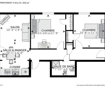 À louer / Appartement - Photo 3