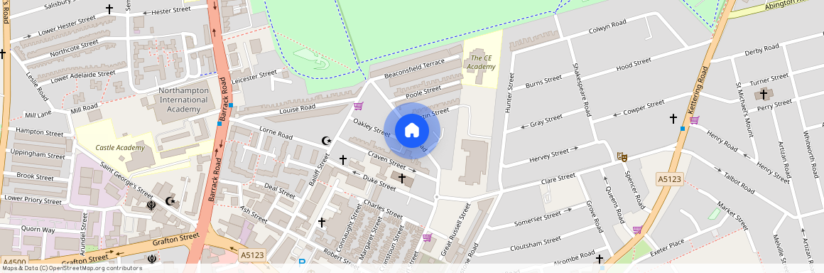 Military Road, Northampton, Northamptonshire, NN1 3EU