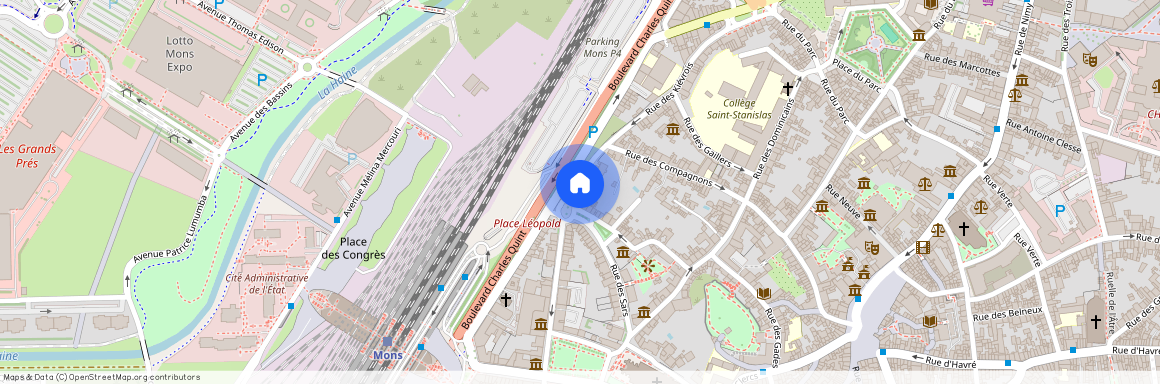 Place De Vannes, 11, 7000, Mons