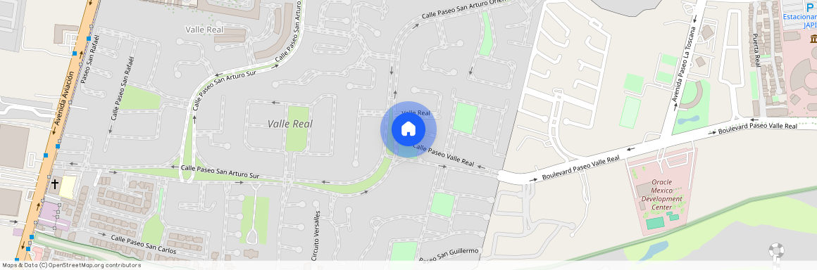 P.º Valle Real 1595, Valle Real, 45019 Zapopan, Jal. #1595, Colonia Valle Real, C.P. 45019