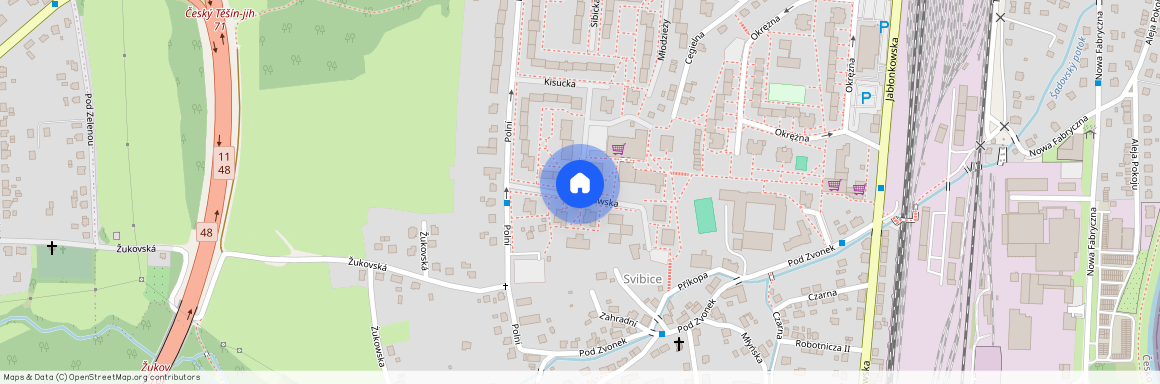 Čáslavská, Český Těšín, okres Karviná