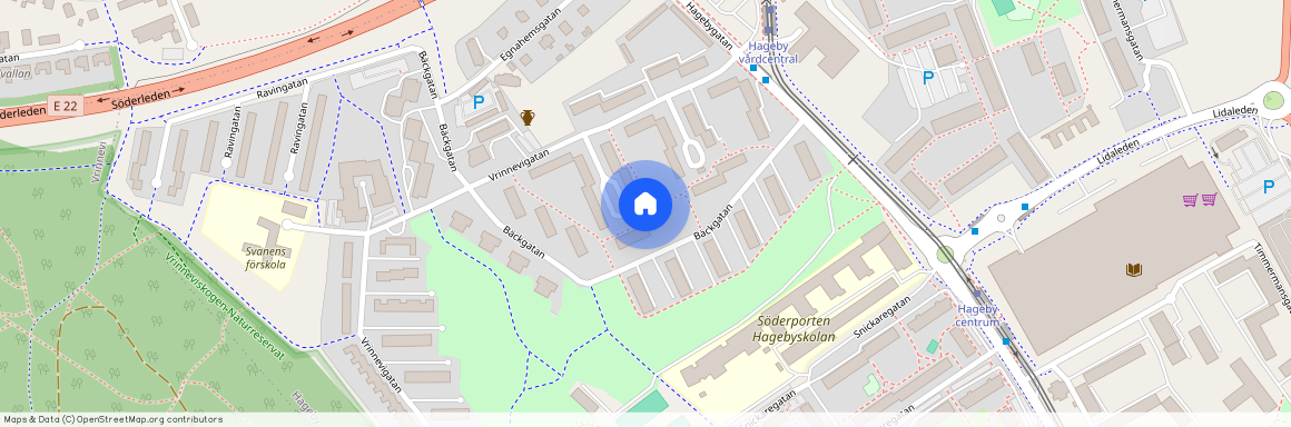 Huggaregränd 11, Hageby