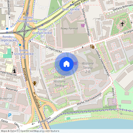 ul. Grzegórzecka, Grzegórzki, Grzegórzki, Kraków, małopolskie