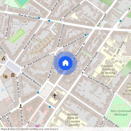 Rue louis de Brouckère 35, 7100 La Louvière