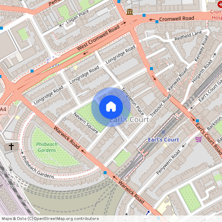 Nevern Square, Earls Court, London, SW5