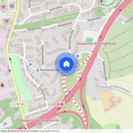 Marklandstraße, 42279, Marklandstraße    Wuppertal