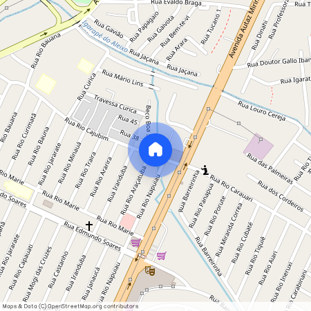 Rua Marginal, São José Operário, Manaus, AM, 69086000