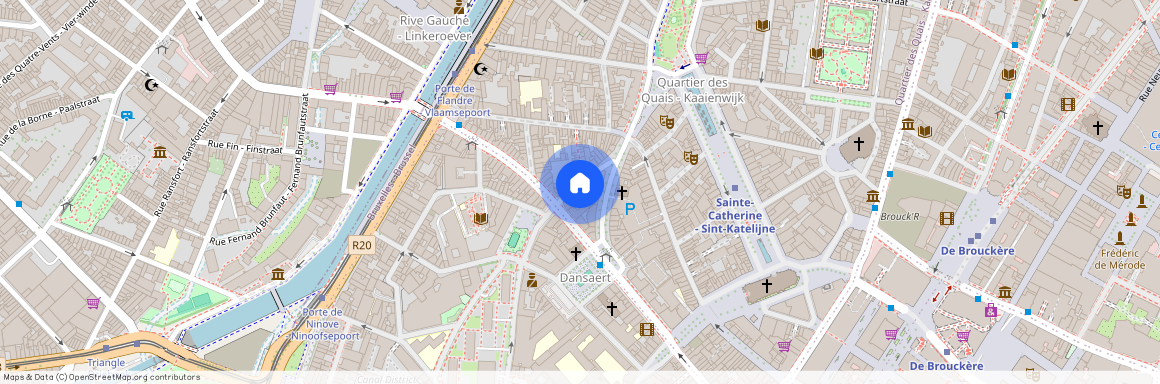 rue du rempart des moines, 12B, 1000, Bruxelles