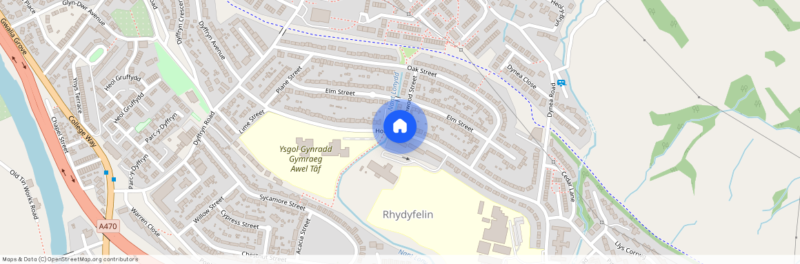 2 Bedroom Cottage, Rhydyfelin