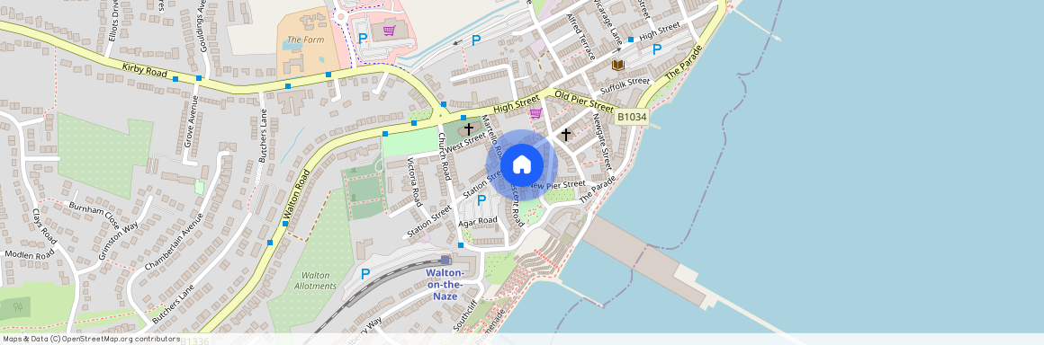 New Pier Street, CO14 8EB