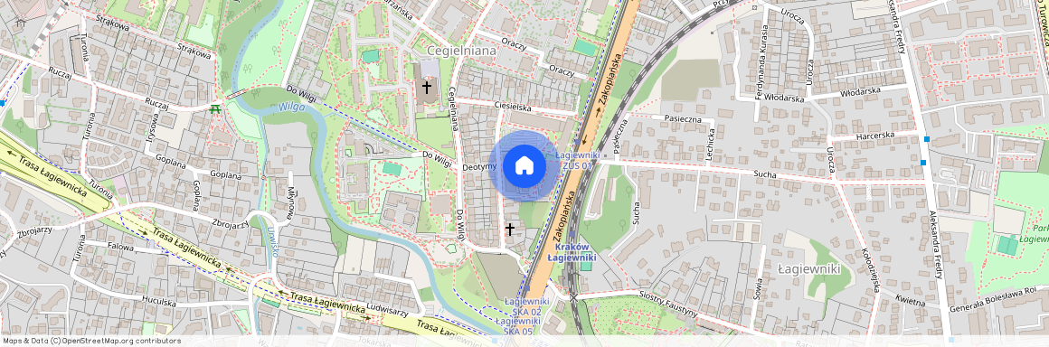 ul. Klementyny Hoffmanowej, Cegielniana, Łagiewniki-Borek Fałęcki, Kraków, małopolskie