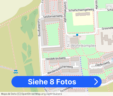 Helle 3 Zimmer Wohnung mit Dusche in der 5. Etage - Foto 1