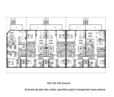 Condo neuf 3 chambres à louer - Photo 3