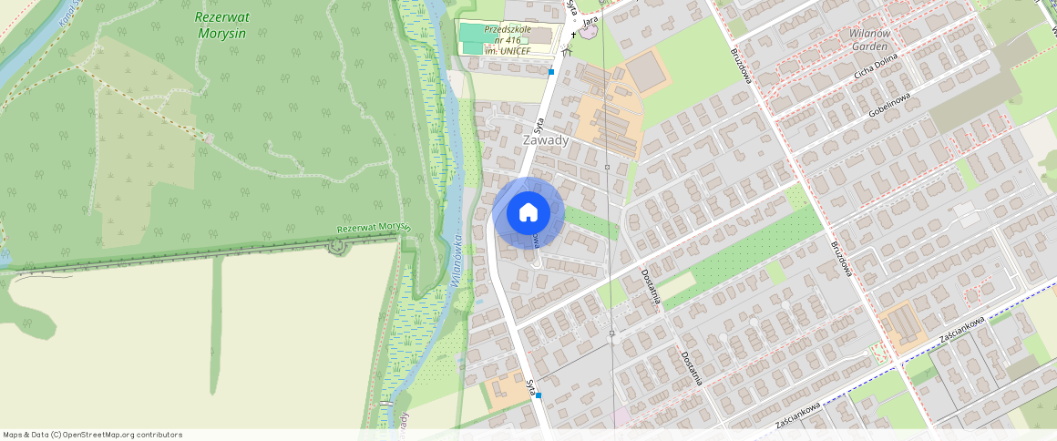 Warszawa Wilanów, Hektarowa