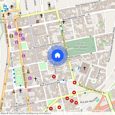 Rua Rubião Júnior, 303, Centro, São José dos Campos, São Paulo, 12210180