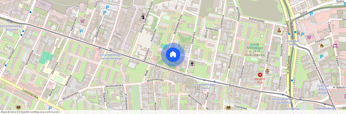 ul. Bolesława Limanowskiego, Stare Bałuty, Bałuty, Łódź, łódzkie