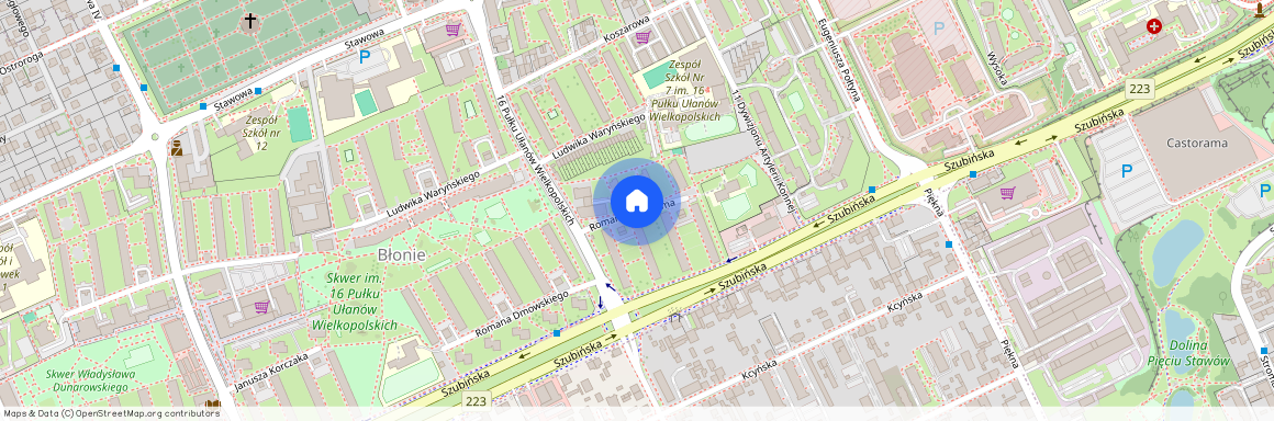 Romana Abrahama, Bydgoszcz, Błonie