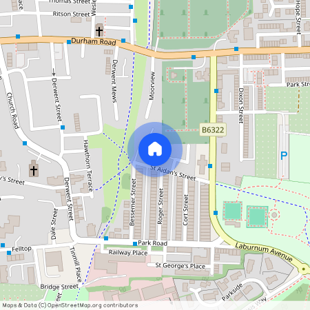 St. Aidans Place, Consett, Consett, Durham, DH8 5SU