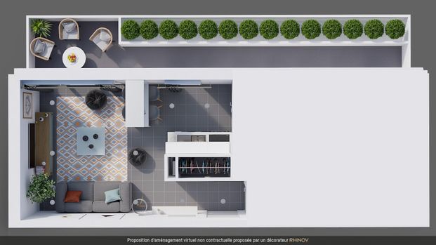 location Appartement T2 DE 44.75m² À BLAGNAC - Photo 1