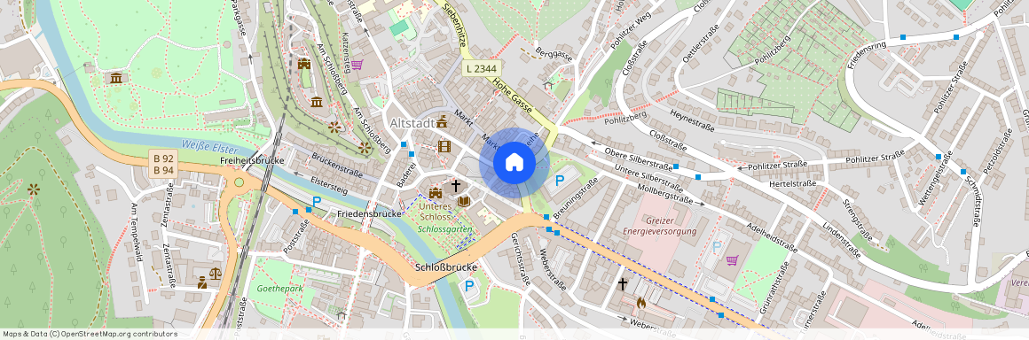 Thomasstraße 25, 07973 Greiz