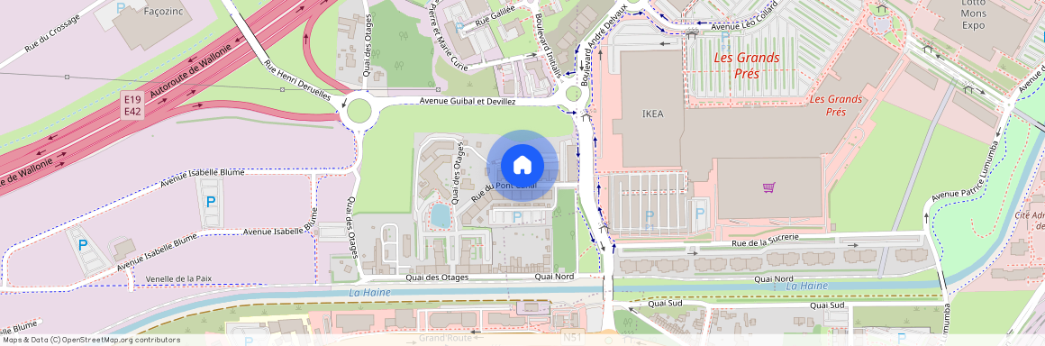 Rue Du Pont Canal, 7, 3.1, 7000, Mons