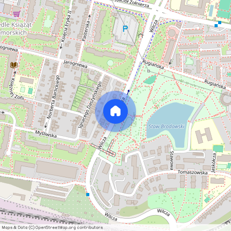 ul. Wilcza, Niebuszewo, Północ, Szczecin, zachodniopomorskie