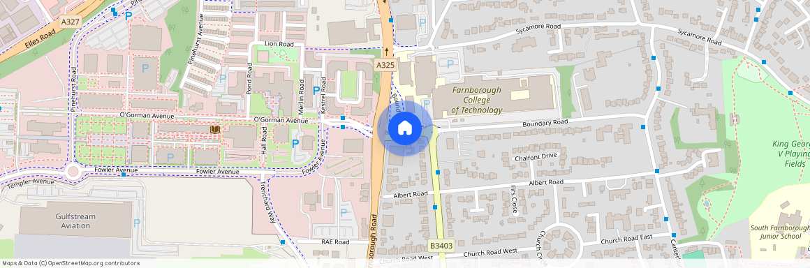 The Byfrons, Boundary Road, Farnborough, Hampshire, GU14