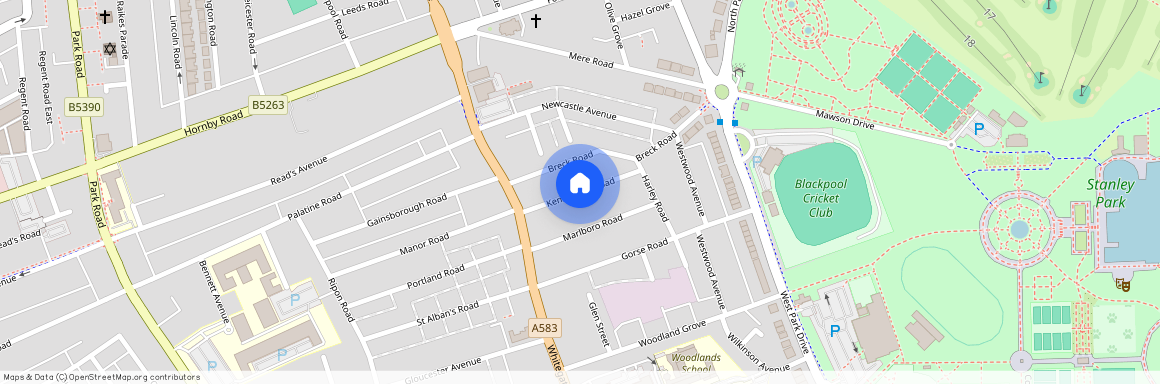 Kensington Road, Blackpool FY3