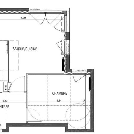 Appartement à louer 2 pièces 43.8m² - Photo 4