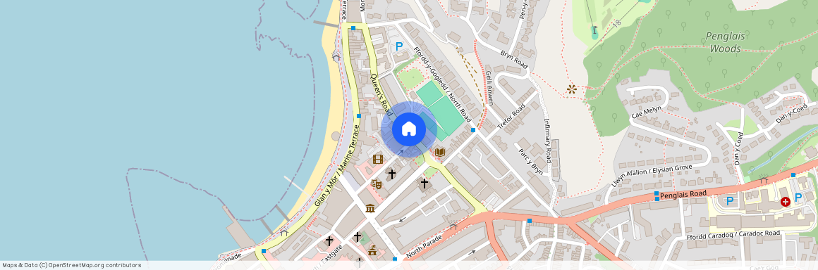 Exeter House, Queens Road, Aberystwyth, Ceredigion