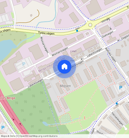 Lybecksvägen, Kalmar